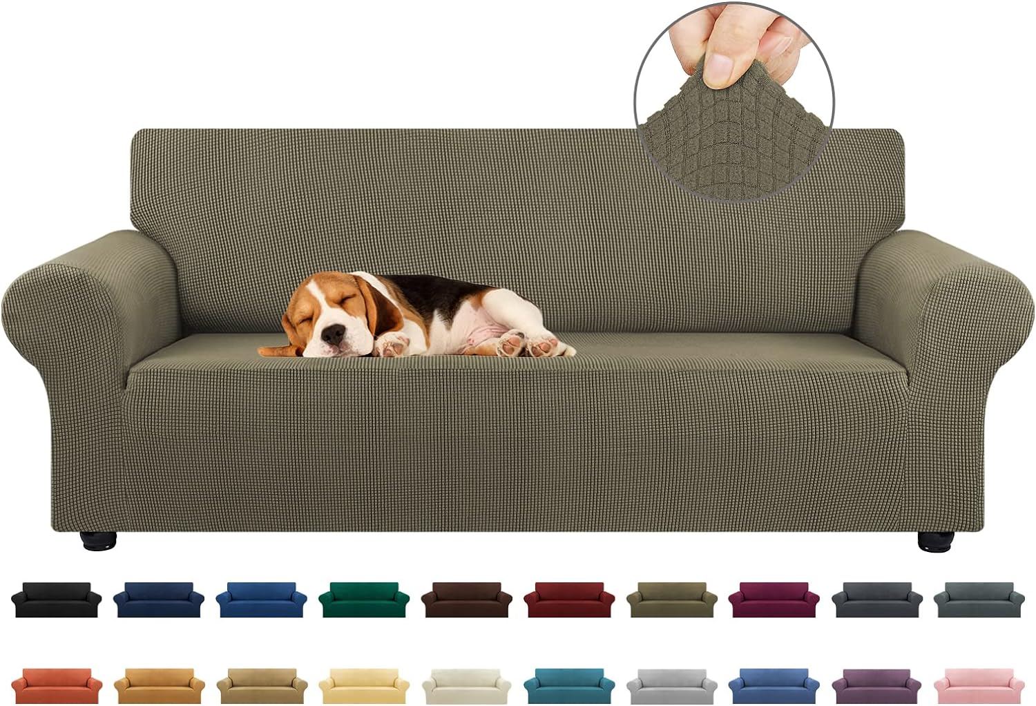 Jacquard Slipcover Sofa Couch Cover