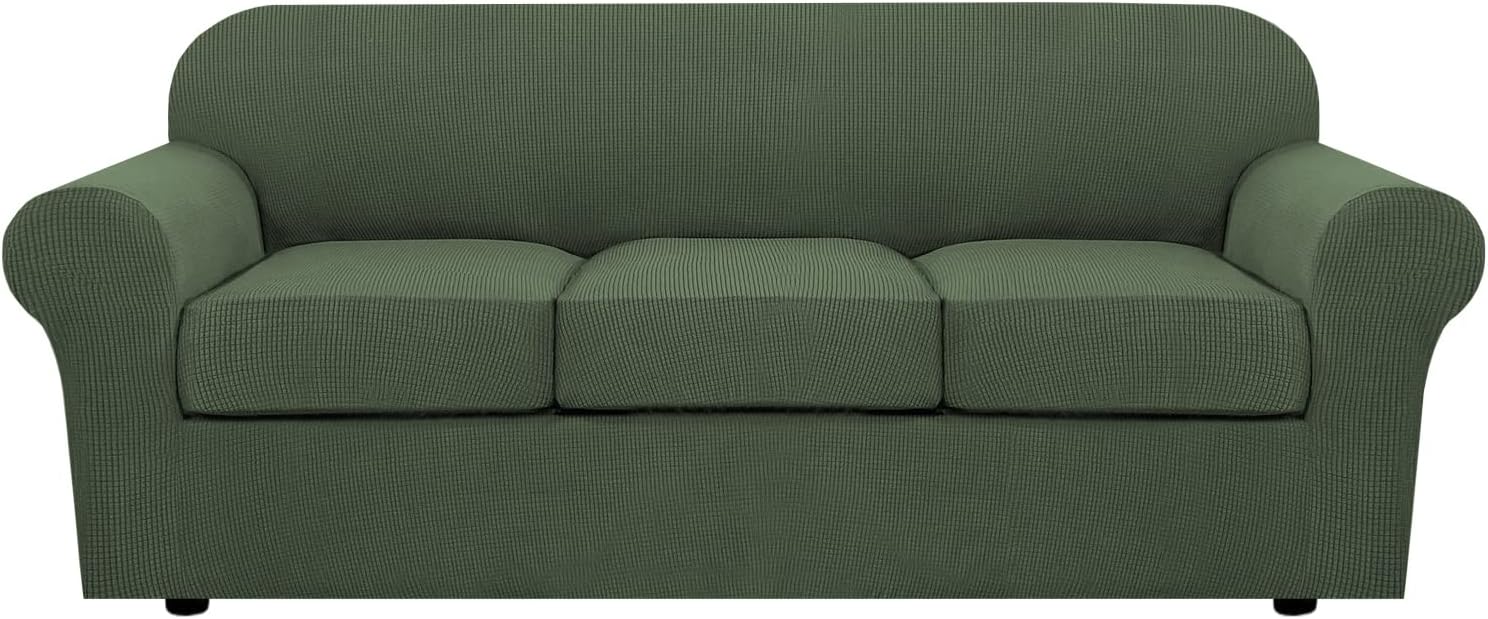 Cushion Jacquard Slipcover Sofa Couch Cover