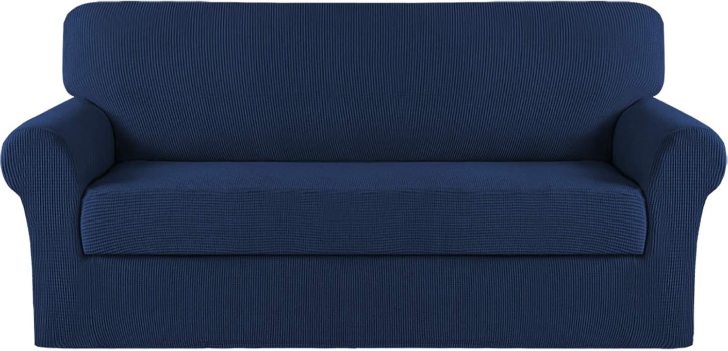 Jacquard Slipcover Sofa Couch Cushion Cover
