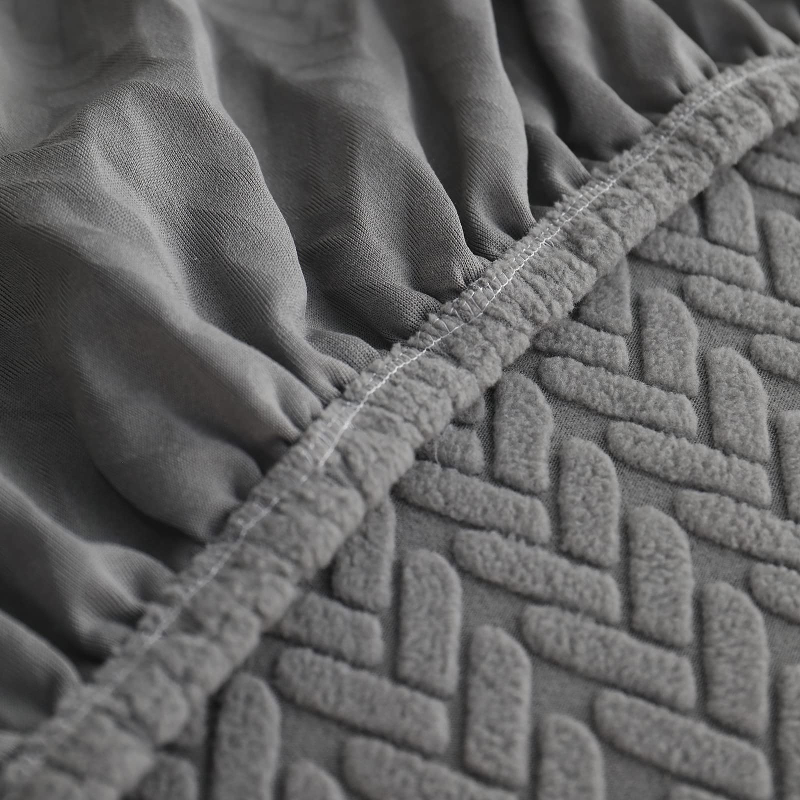 Anti-Slip L Shaped Jacquard Cushion Sofa Couch Cover