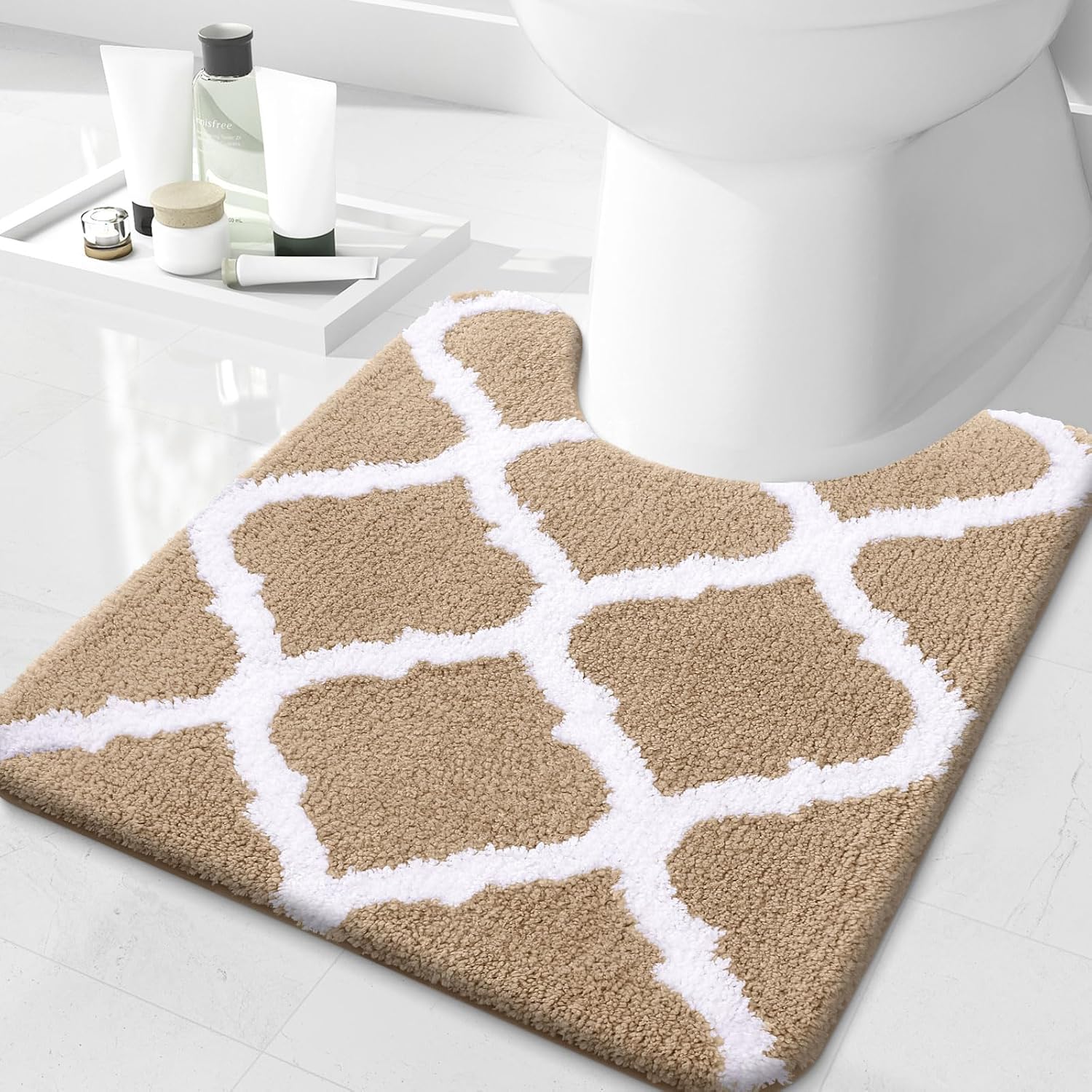 Anti-slip Bath Mat Rugs Floor Carpet Bathroom Water Bathtub