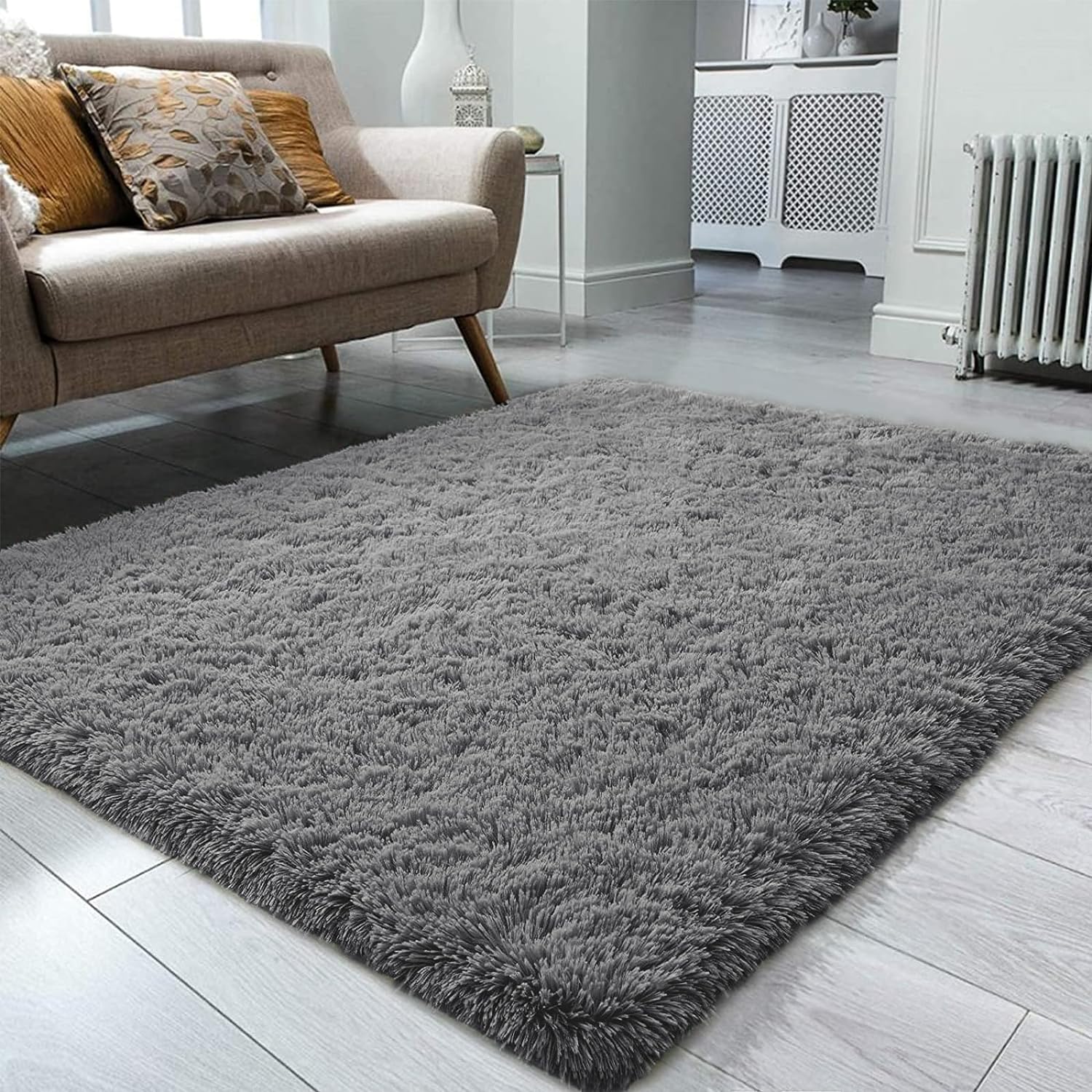 Shag Area Rug Fluffy Carpet