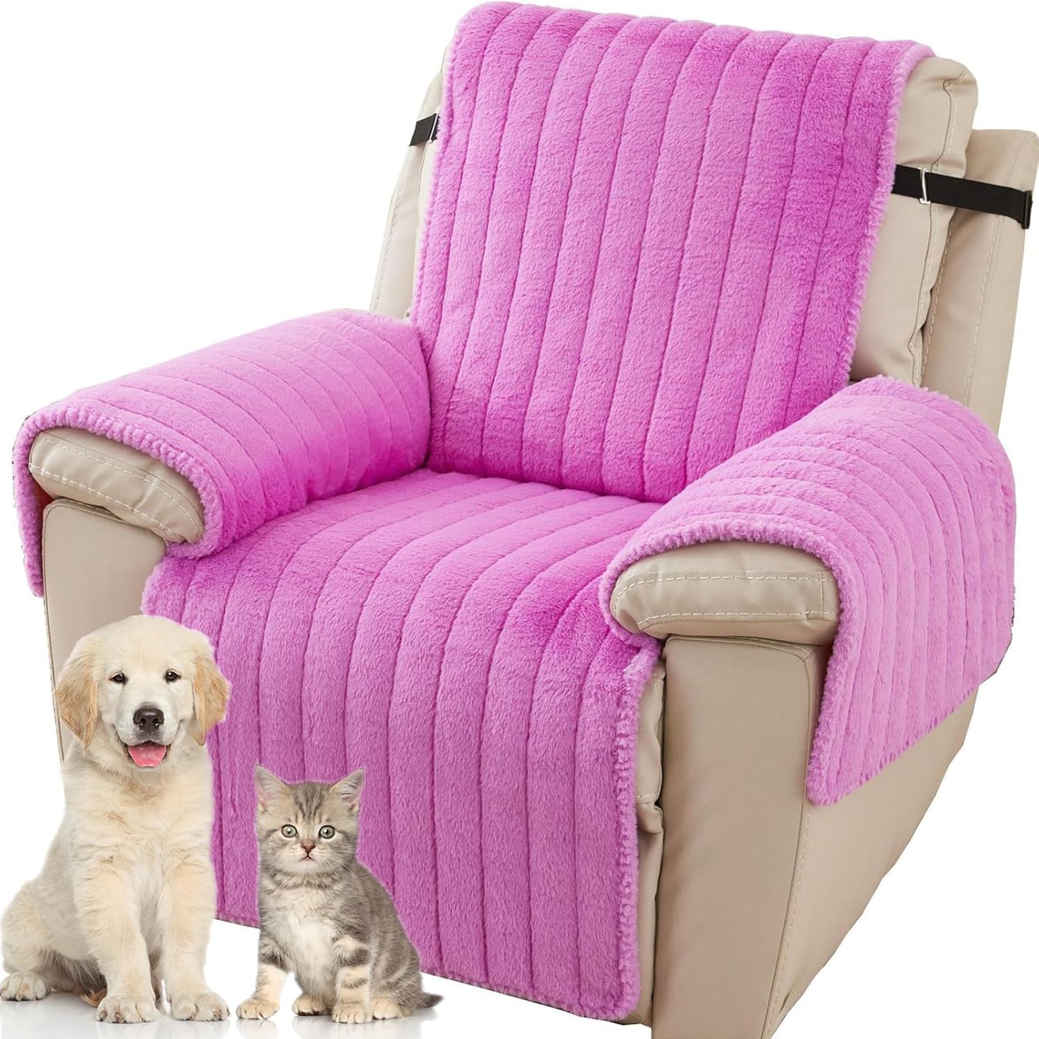 Non-Slip Slipcover Recliner Loveseat Lazy Boy Chair Sofa Cover