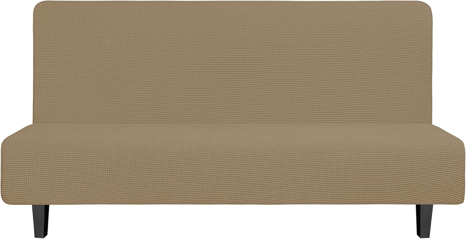 Armless Jacquard Couch Sofa Slipcover