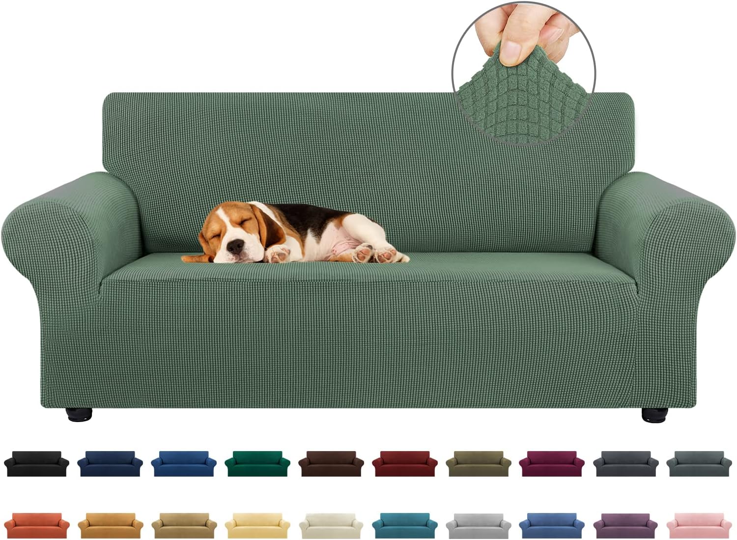 Jacquard Slipcover Sofa Couch Cover