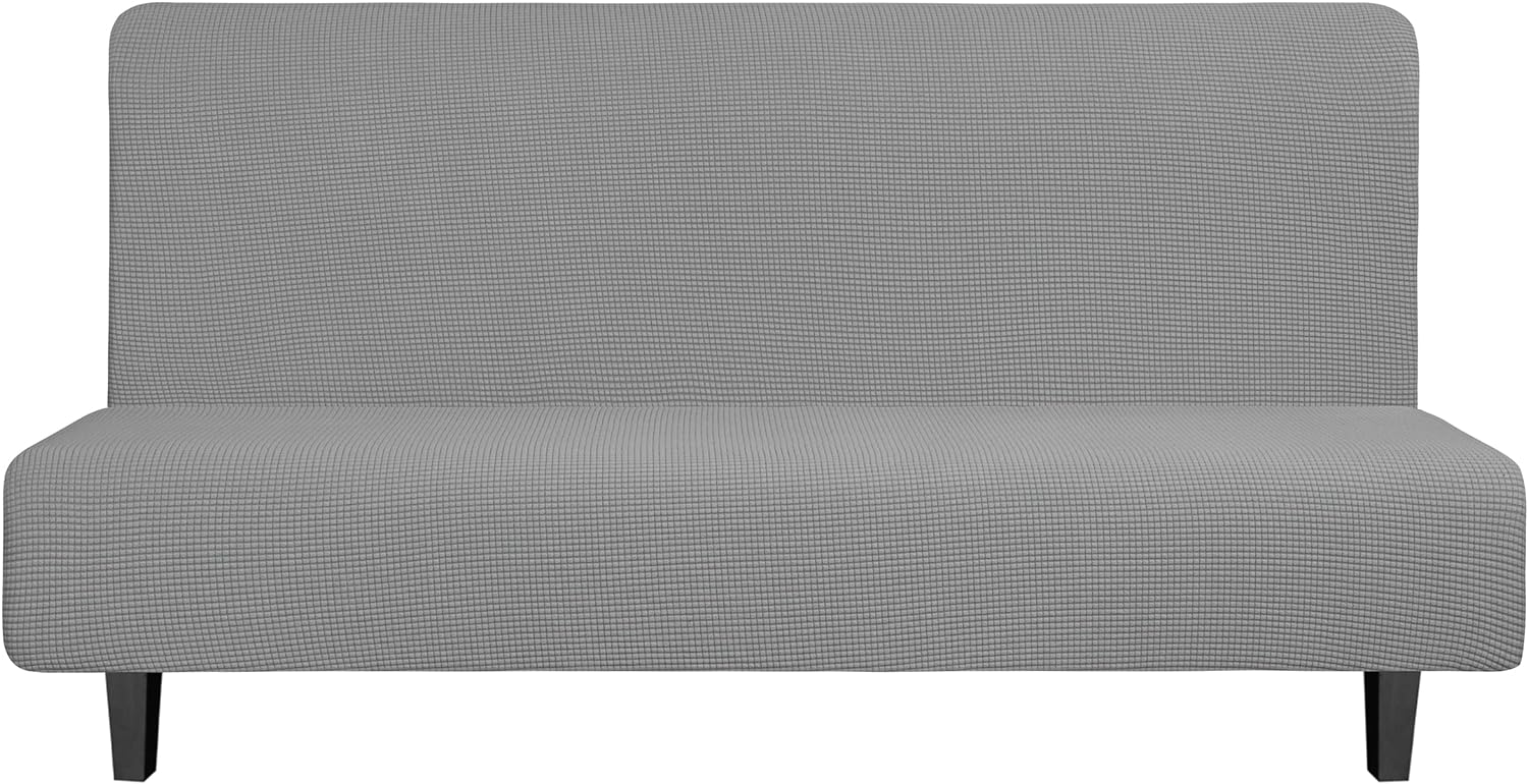 Armless Jacquard Couch Sofa Slipcover