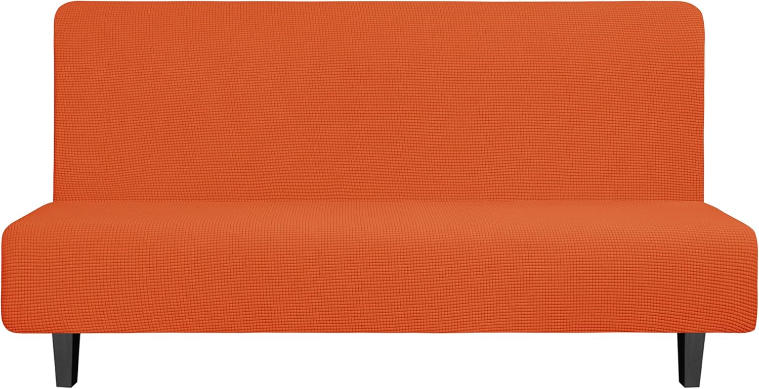 Armless Jacquard Couch Sofa Slipcover