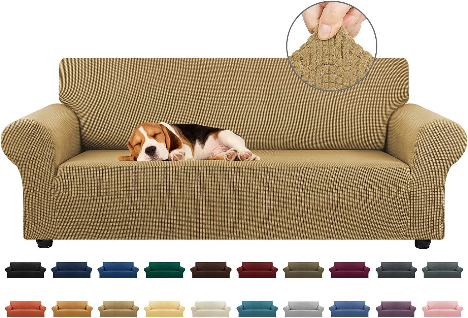 Jacquard Slipcover Sofa Couch Cover
