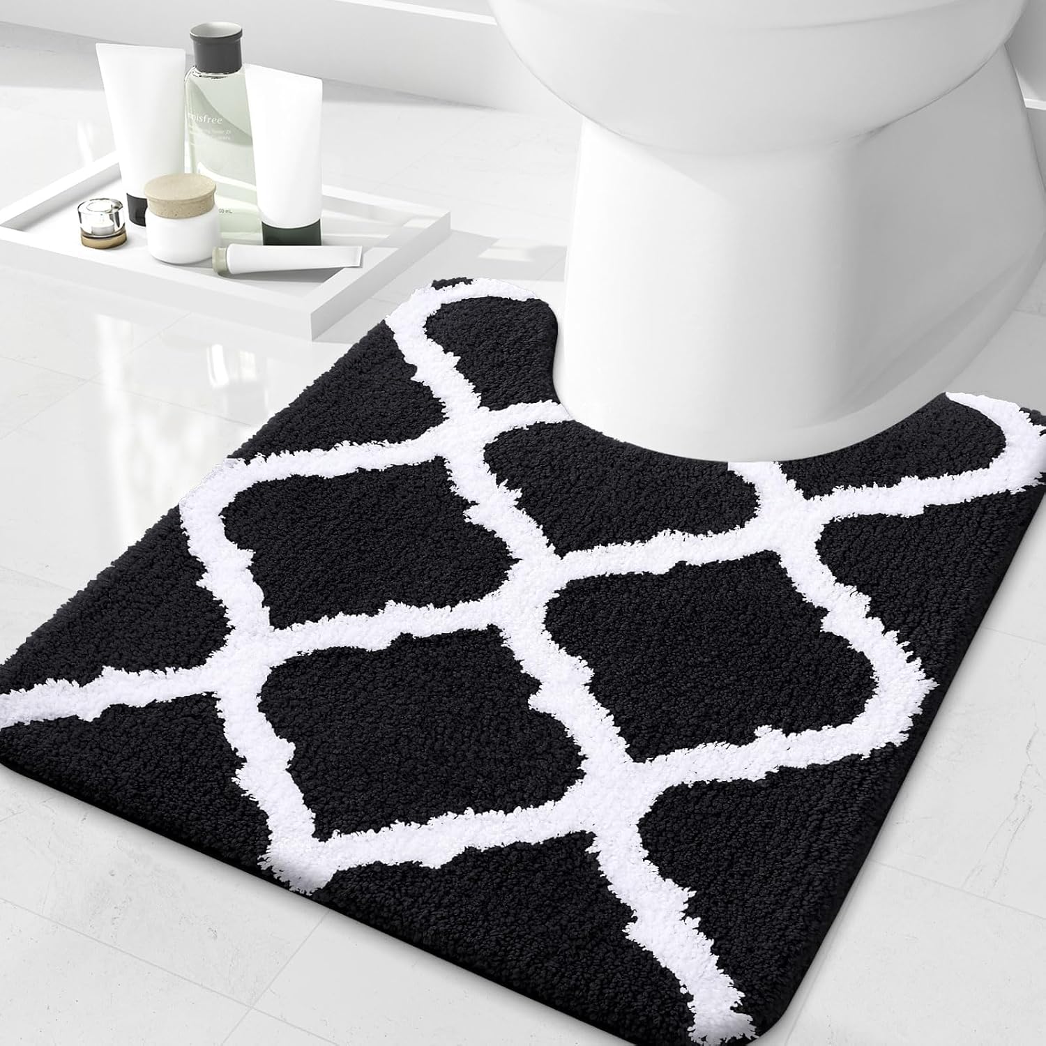 Anti-slip Bath Mat Rugs Floor Carpet Bathroom Water Bathtub