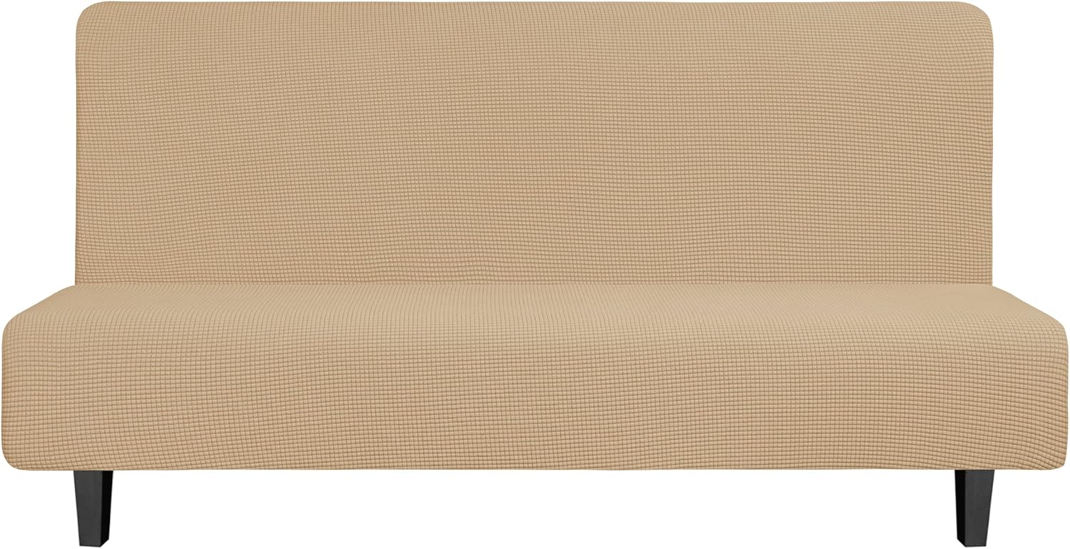 Armless Jacquard Couch Sofa Slipcover