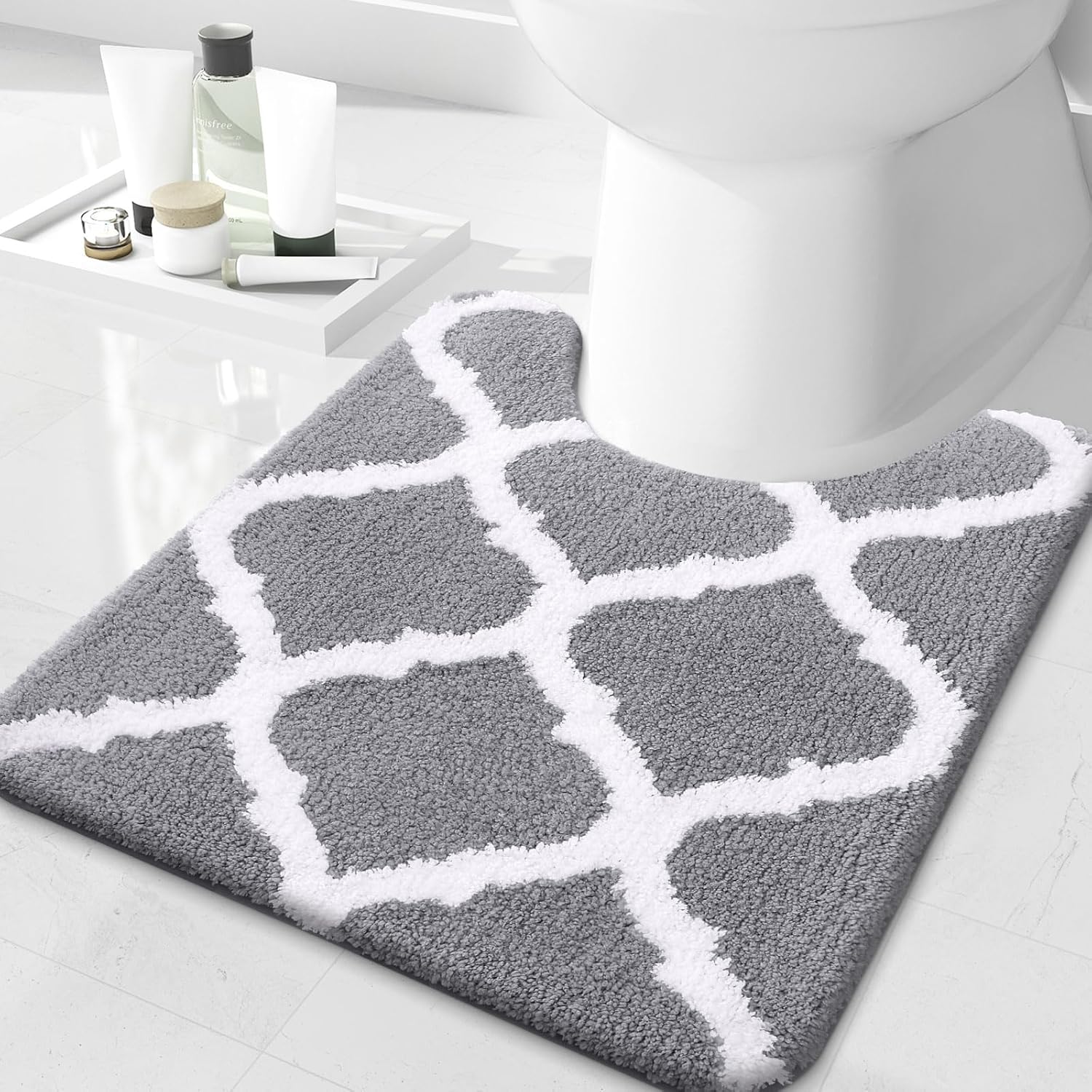 Anti-slip Bath Mat Rugs Floor Carpet Bathroom Water Bathtub