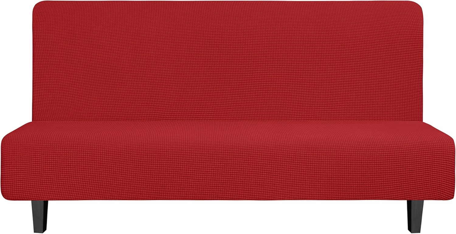 Armless Jacquard Couch Sofa Slipcover