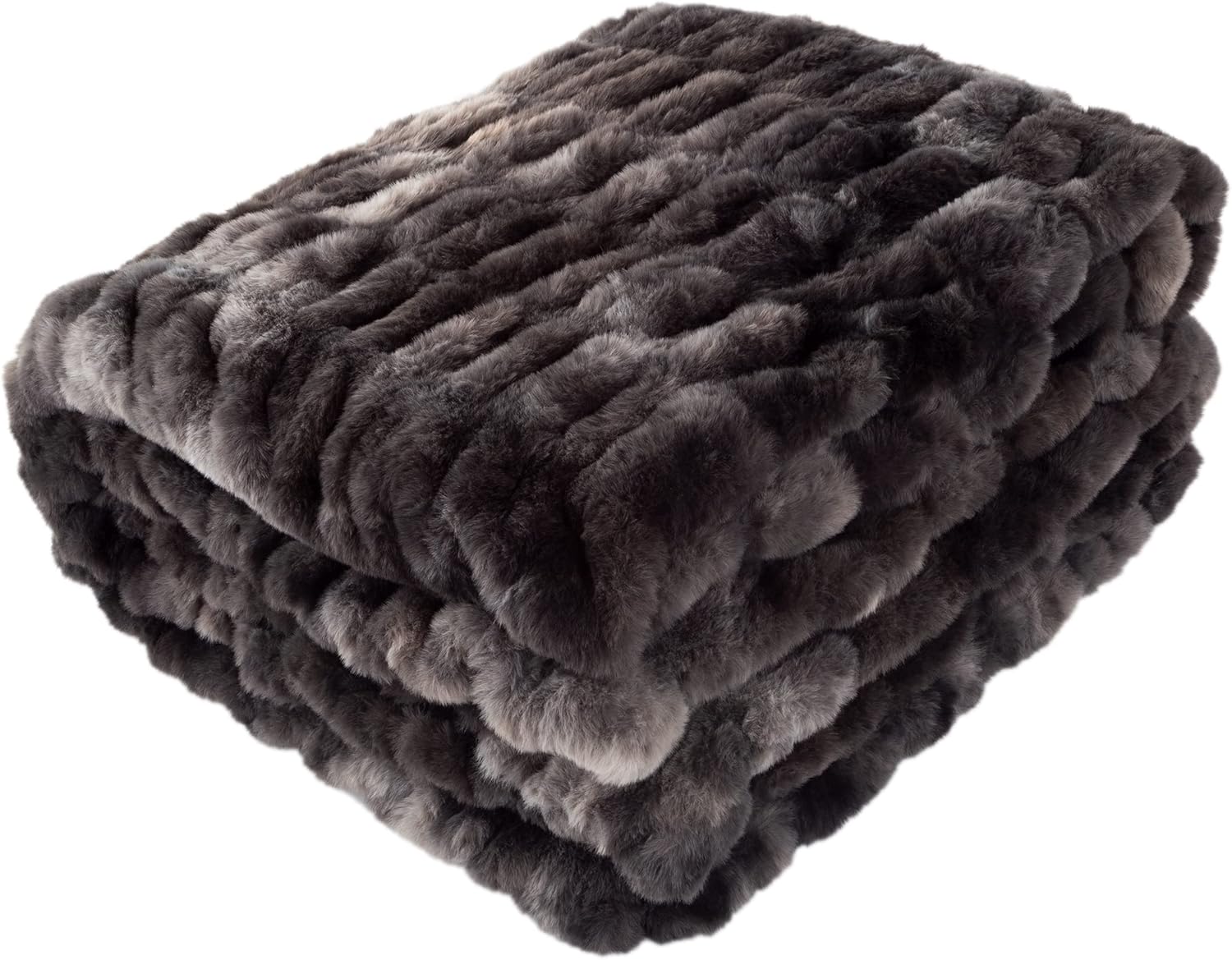 Fuzzy Fluffy Mink Rabbit Blanket