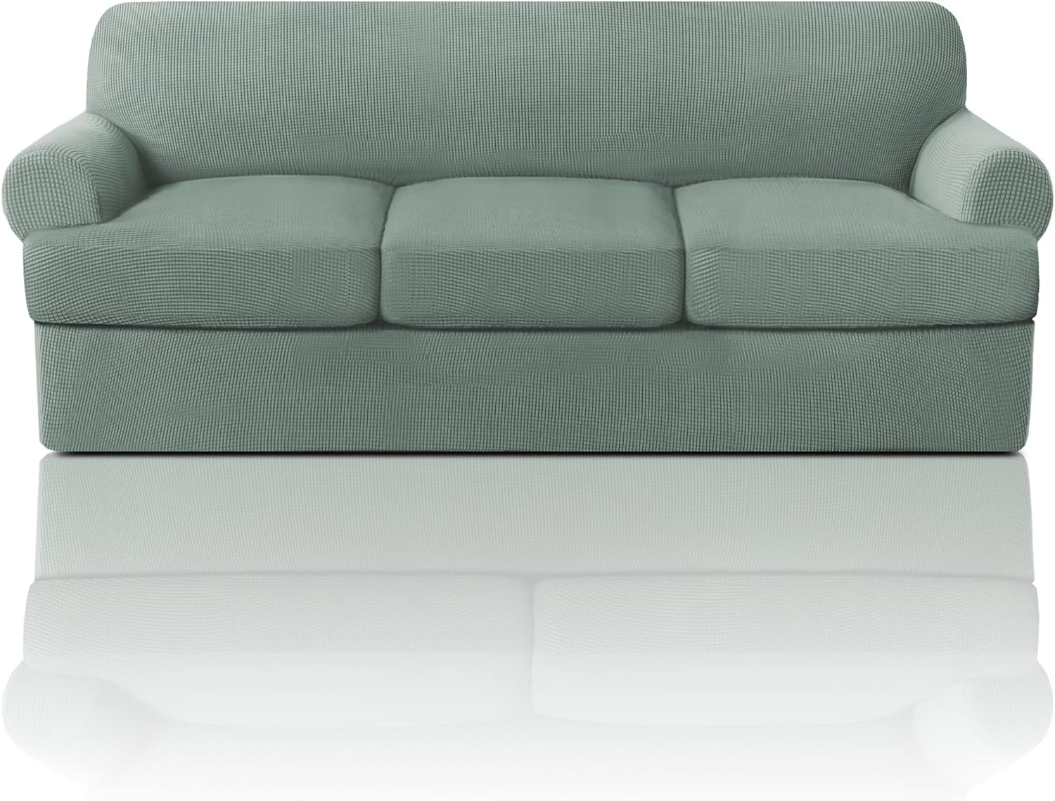 T Cushion Jacquard Slipcover Sofa Couch Cover
