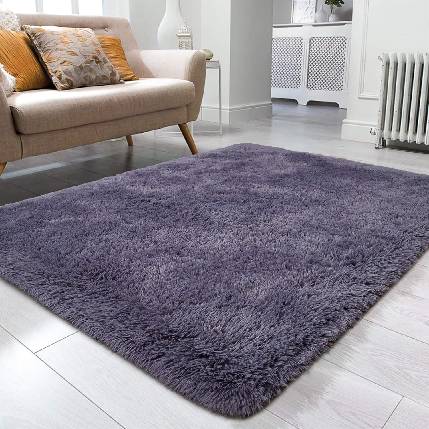 Shag Area Rug Fluffy Carpet