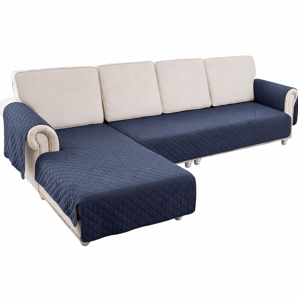 L Shape Mat Sofa Couch Seat Slipcover