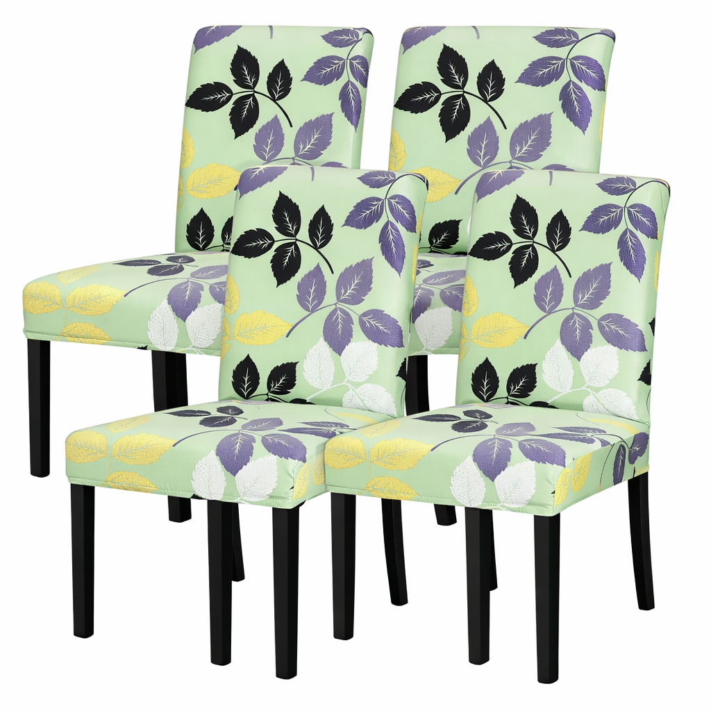 Printed Slipcover Chair Seat Cover