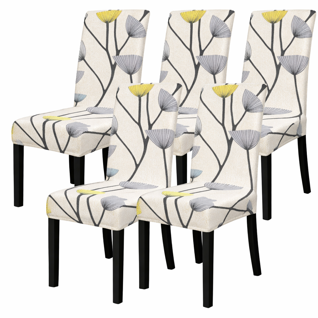 Printed Slipcover Chair Seat Cover