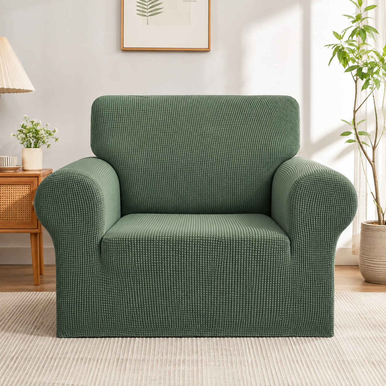 Jacquard Slipcover Sofa Couch Cover
