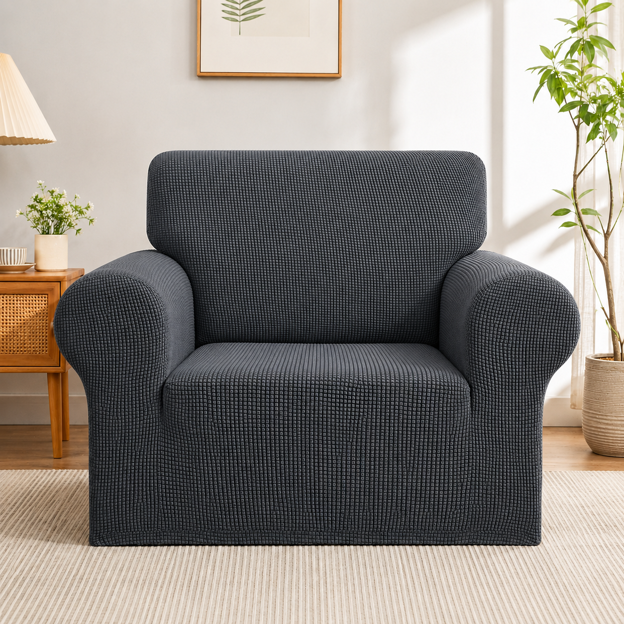 Jacquard Slipcover Sofa Couch Cover