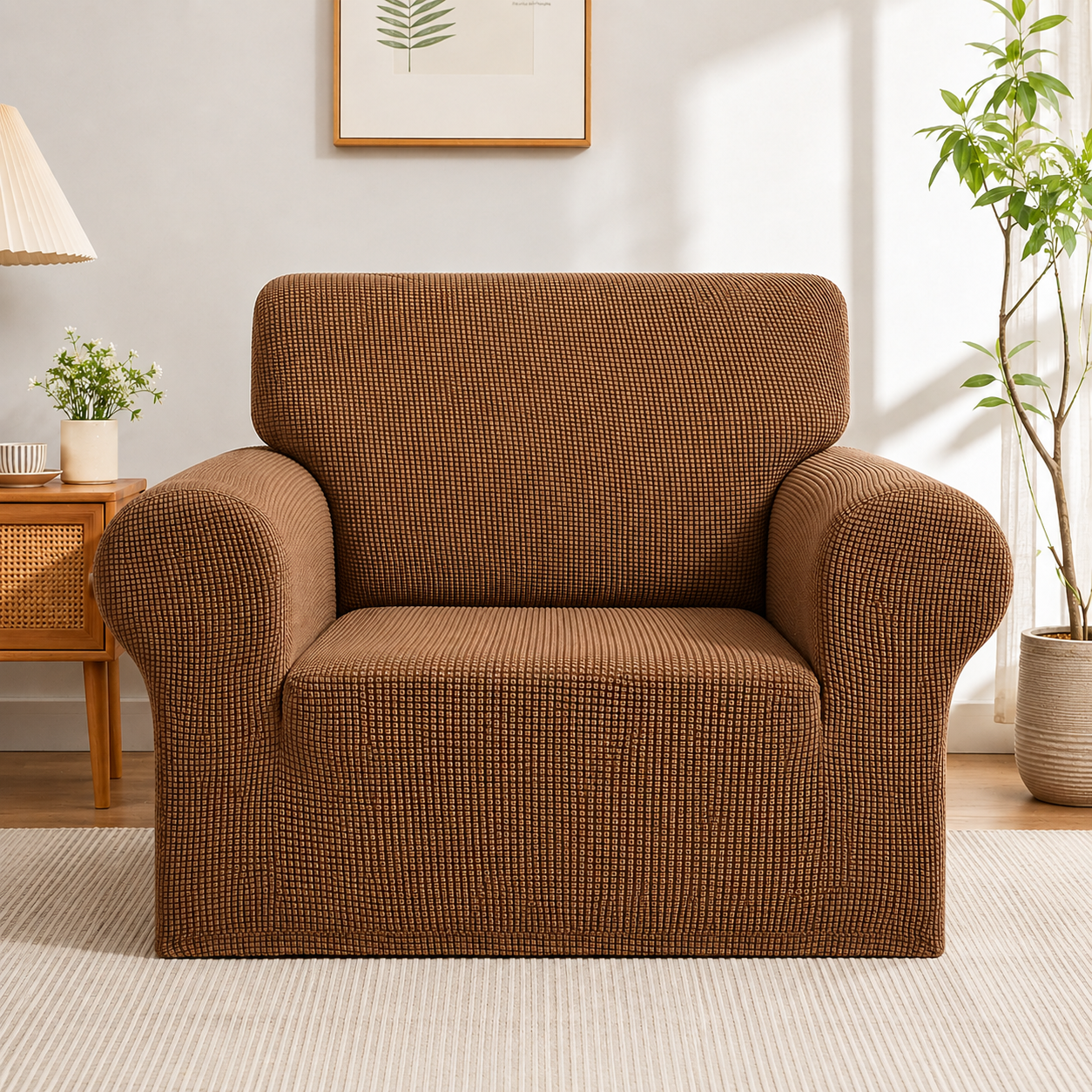 Jacquard Slipcover Sofa Couch Cover
