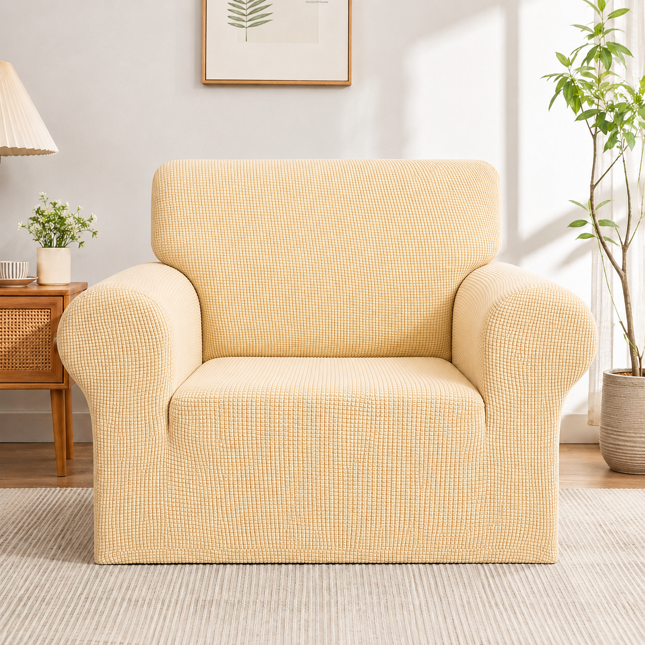 Jacquard Slipcover Sofa Couch Cover