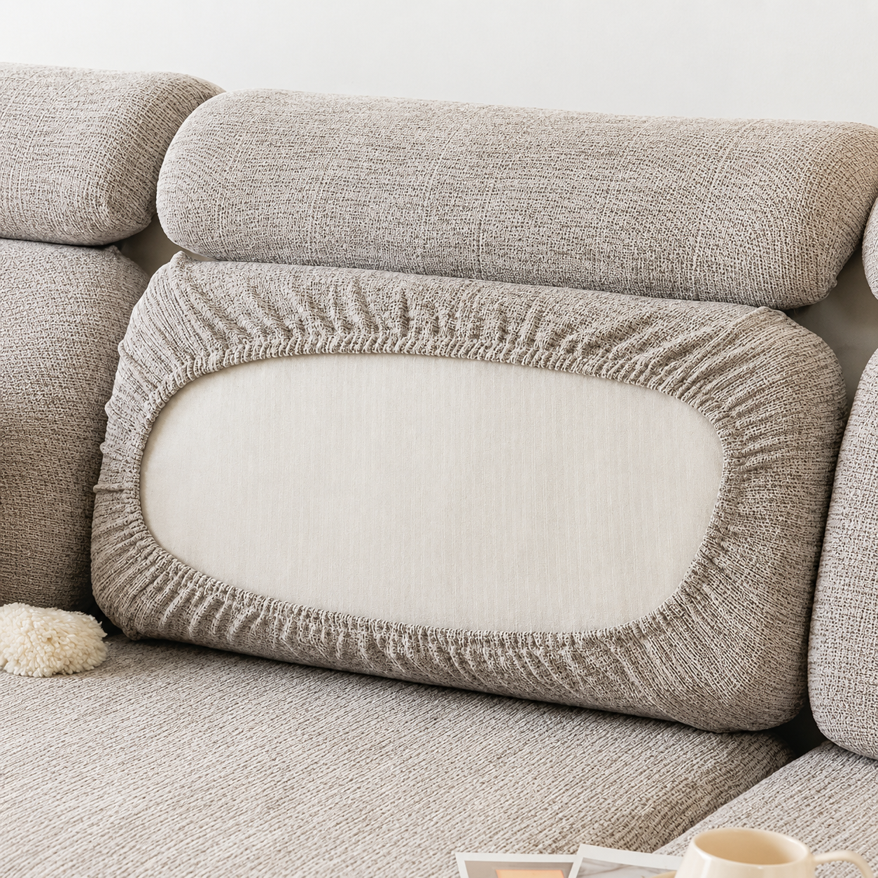 Anti Slip L Shaped Sectional Cushion Sofa Couch Cover