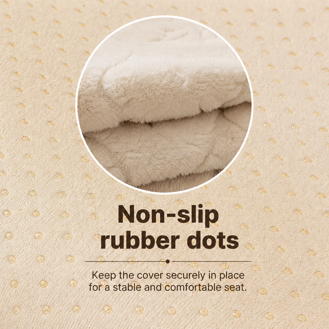 Non-Slip Jacquard Fleece Plush Sofa Couch Cover