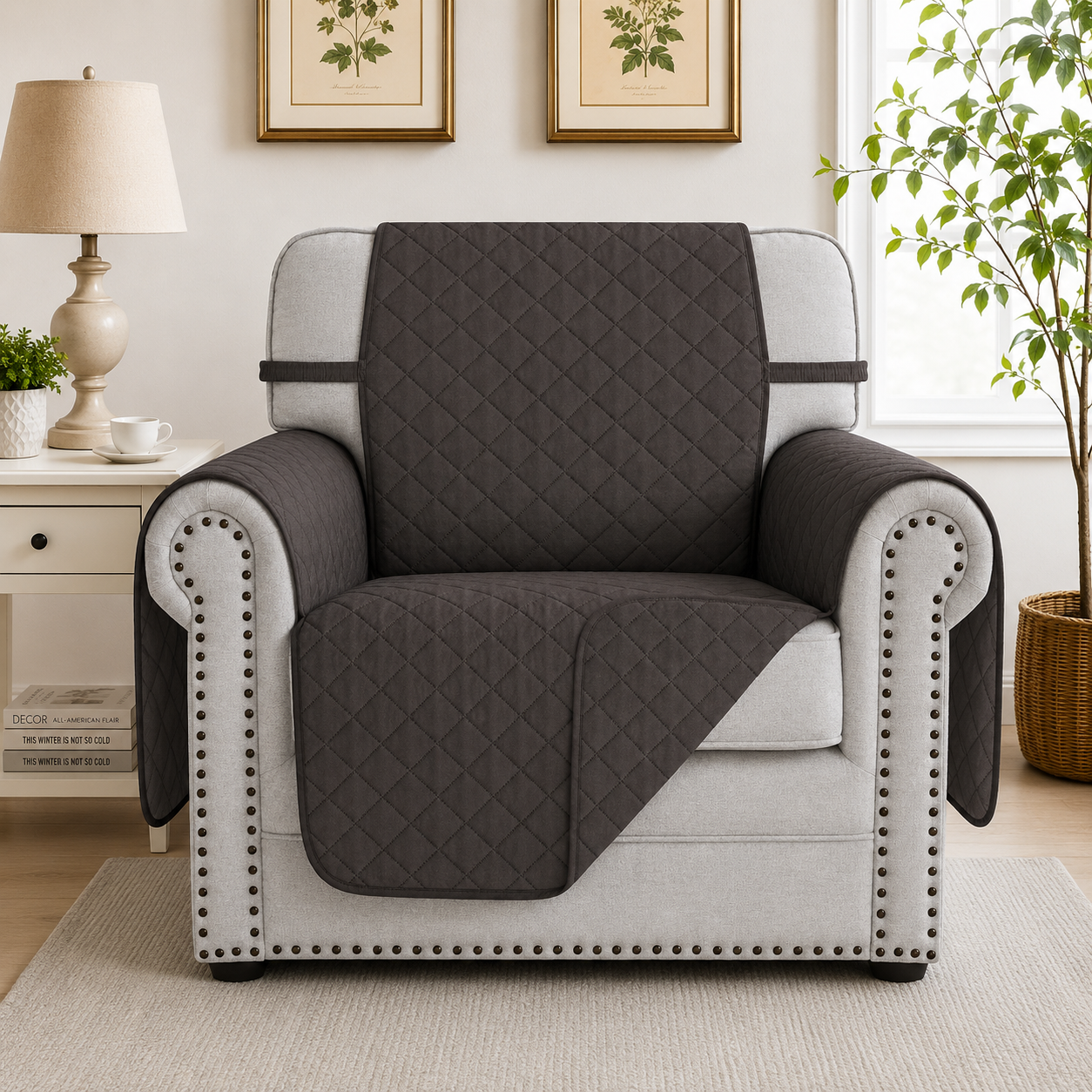 Slipcover Recliner Armchair Sofa Mat Couch Cover