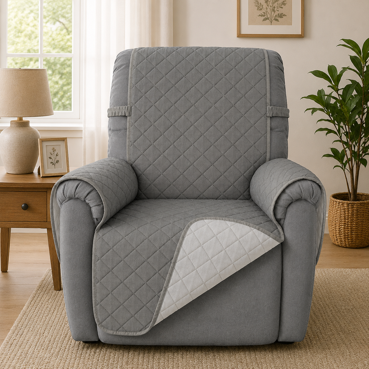 Slipcover Recliner Armchair Sofa Mat Couch Cover