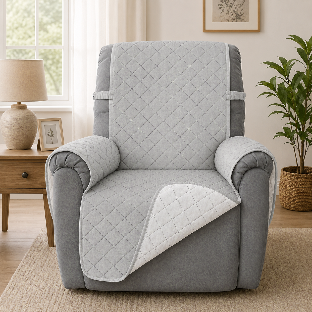 Slipcover Recliner Armchair Sofa Mat Couch Cover