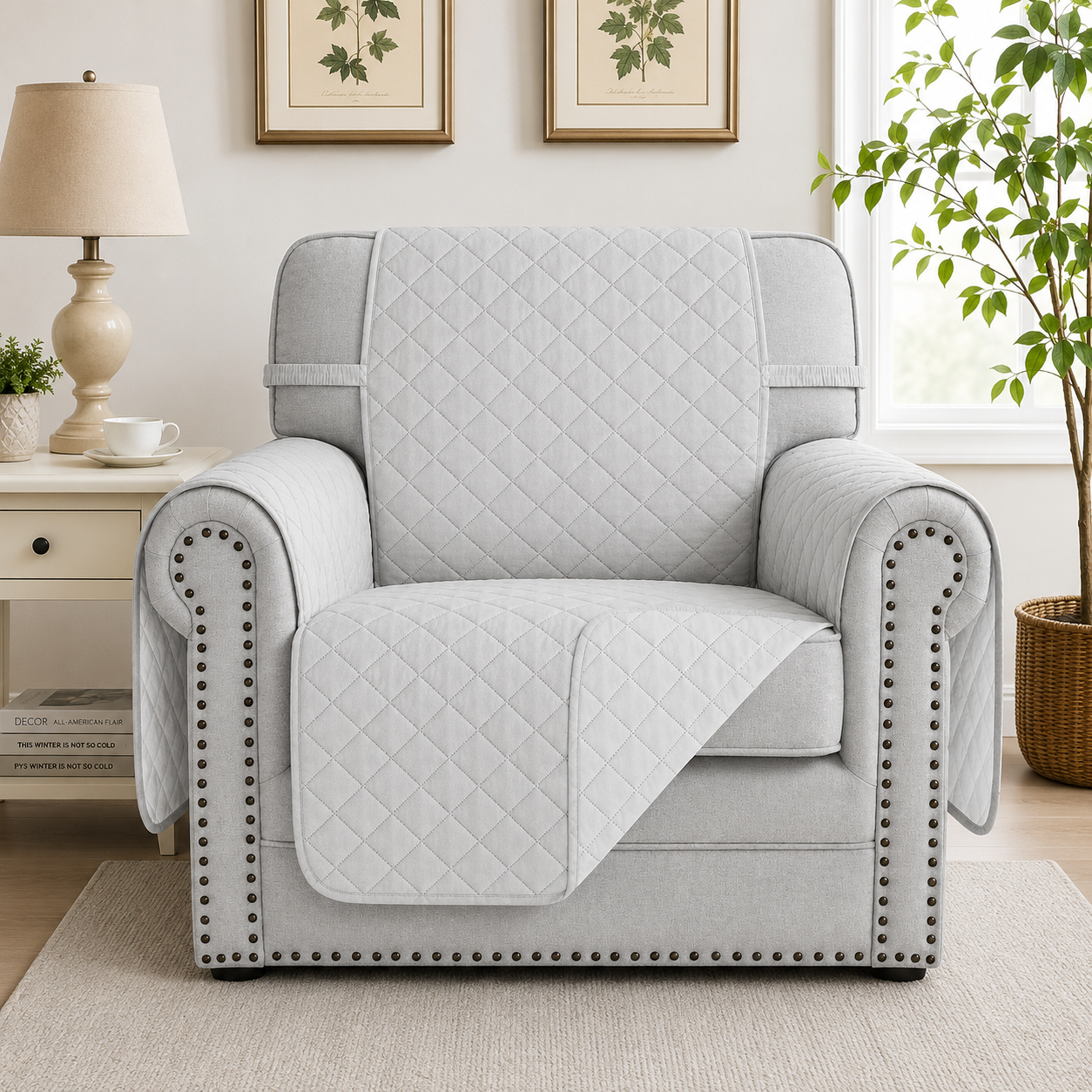 Slipcover Recliner Armchair Sofa Mat Couch Cover