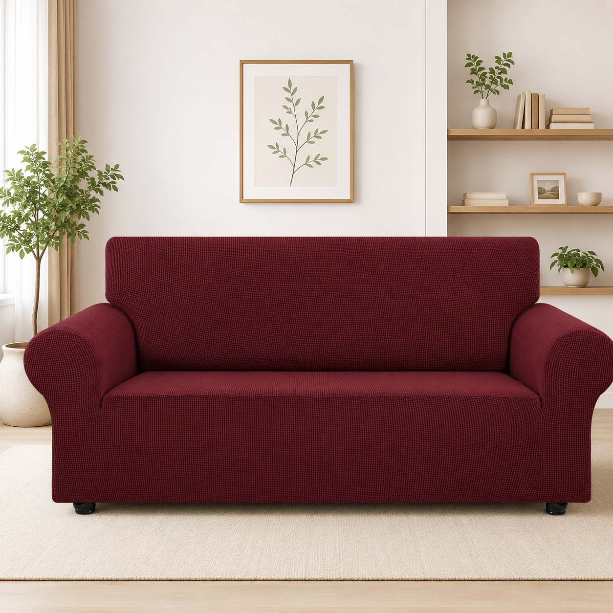 Jacquard Slipcover Sofa Couch Cover