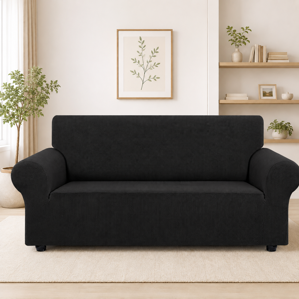Jacquard Slipcover Sofa Couch Cover