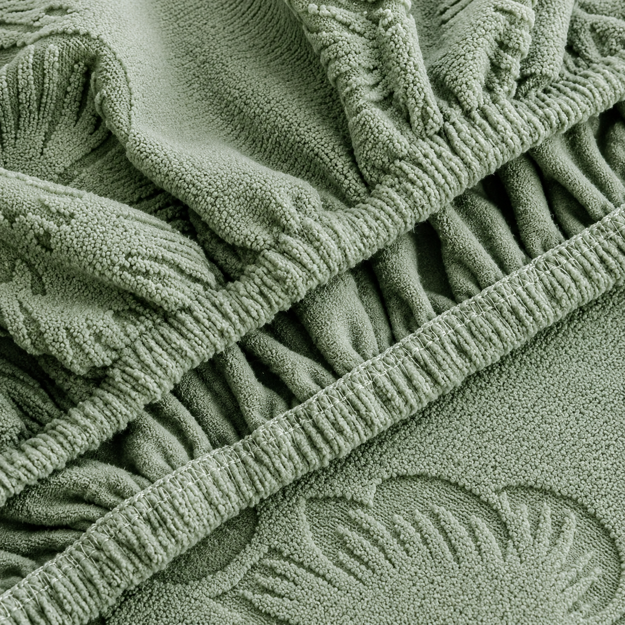 Anti Slip Floral L Shaped Sectional Cushion Sofa Couch Cover