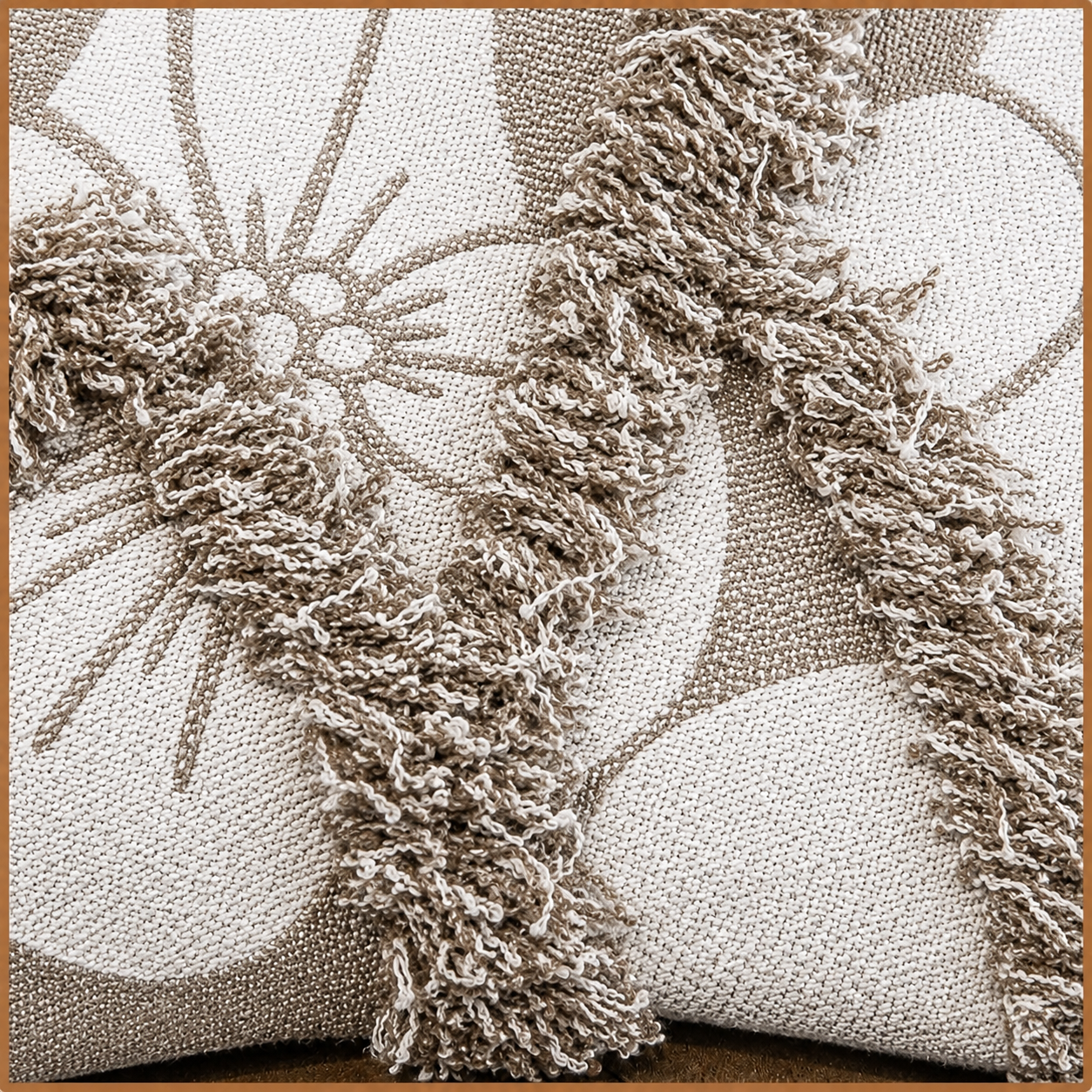 Elegance Chenille Anti-Slip Tassels Sofa Couch Cover