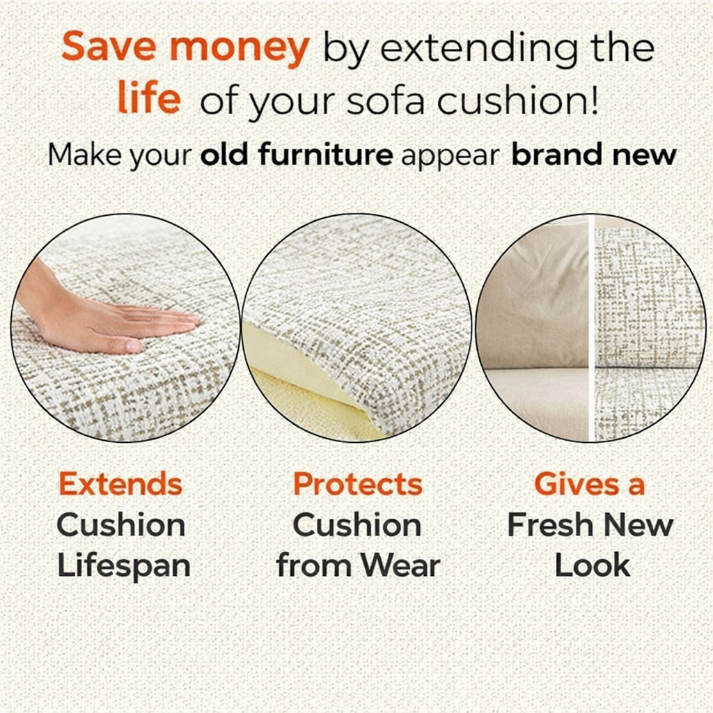 Anti-Slip Boho Cushion Sectional L Shaped Sofa Couch Cover