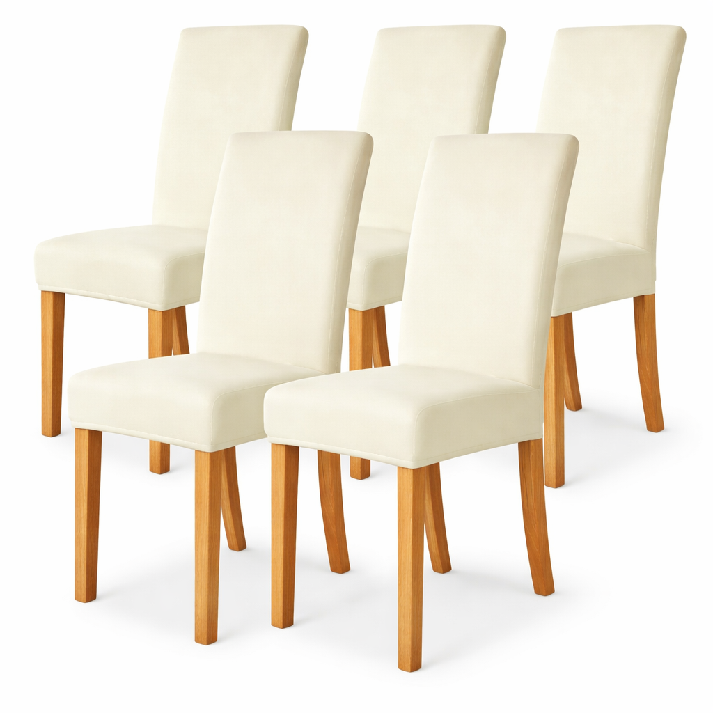 Velvet Slipcover Chair Seat Cover