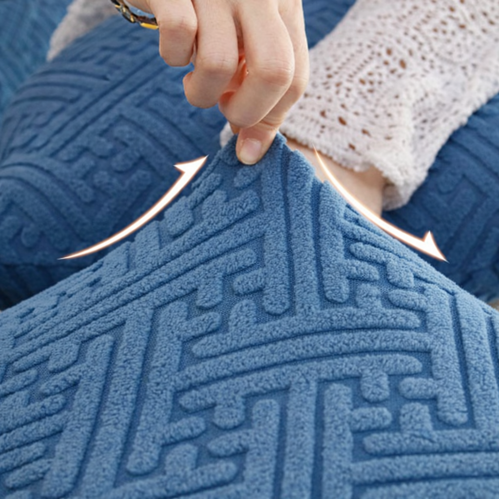 Jacquard Cushion L Shaped Slipcover Sofa Couch Cover