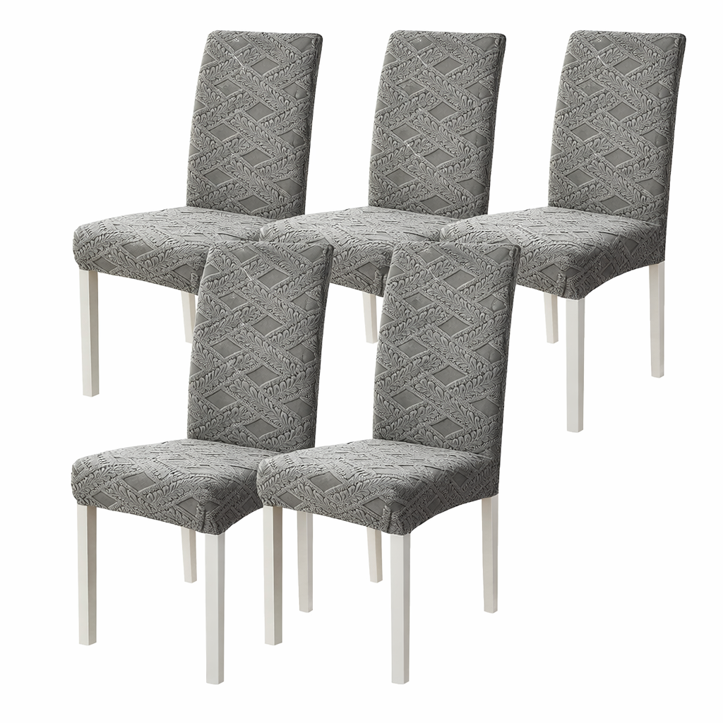 Jacquard Slipcover Chair Seat Cover