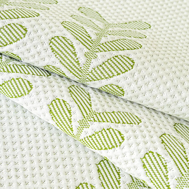 Elegant Botanical Leaf Ice Silk Sofa Couch Cover