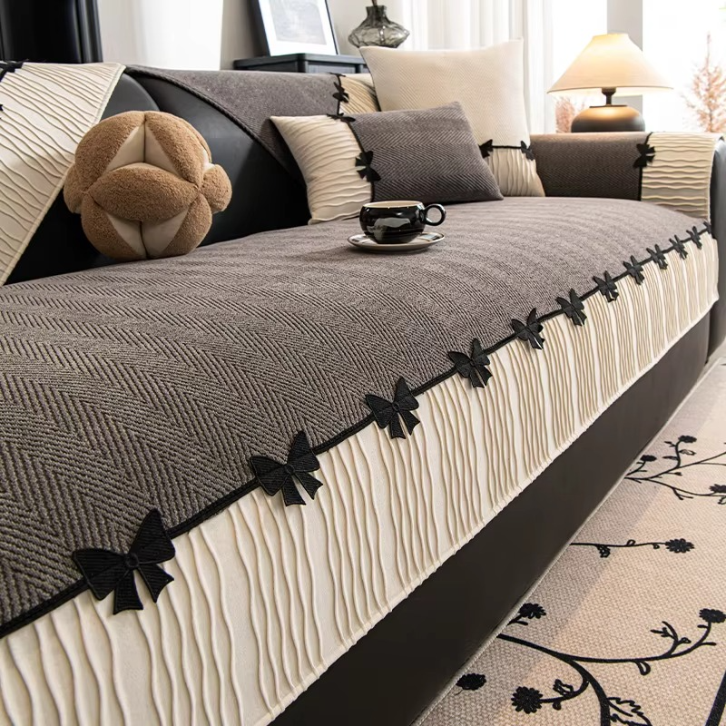 Anti Slip Luxury Premium Chenille Couch Cover