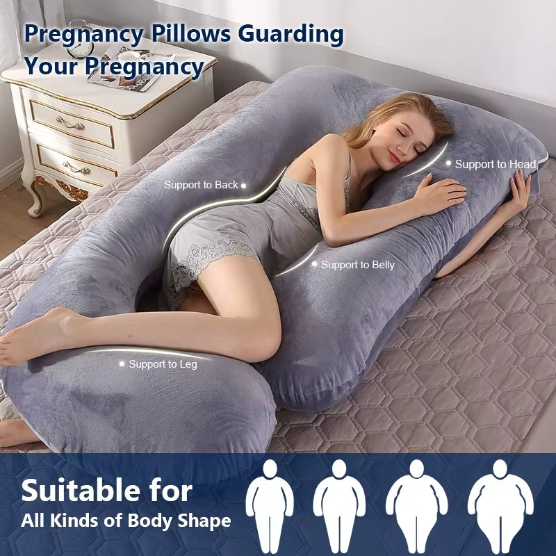 U Shaped Pregnancy Maternity Sleeping Pillows