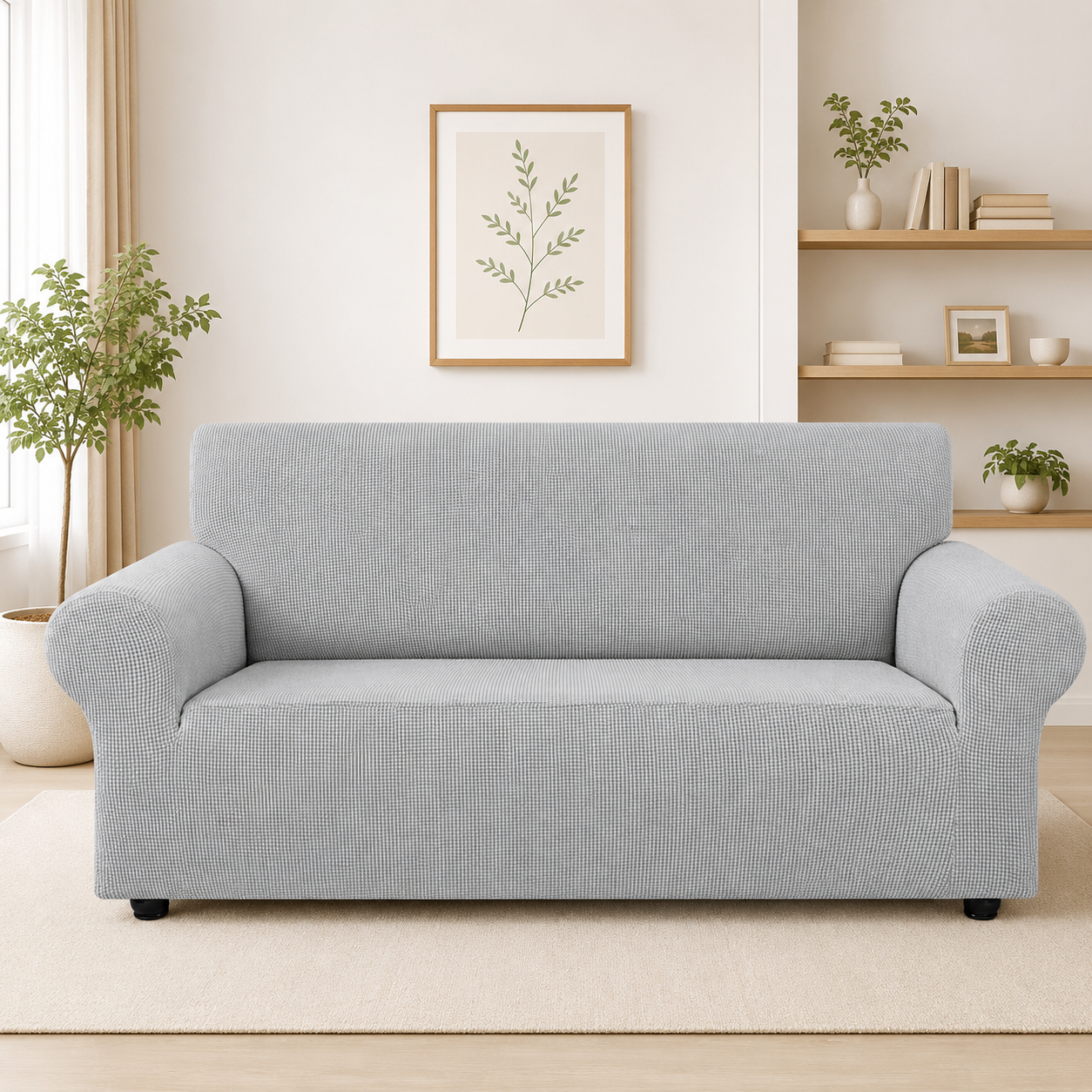 Jacquard Slipcover Sofa Couch Cover