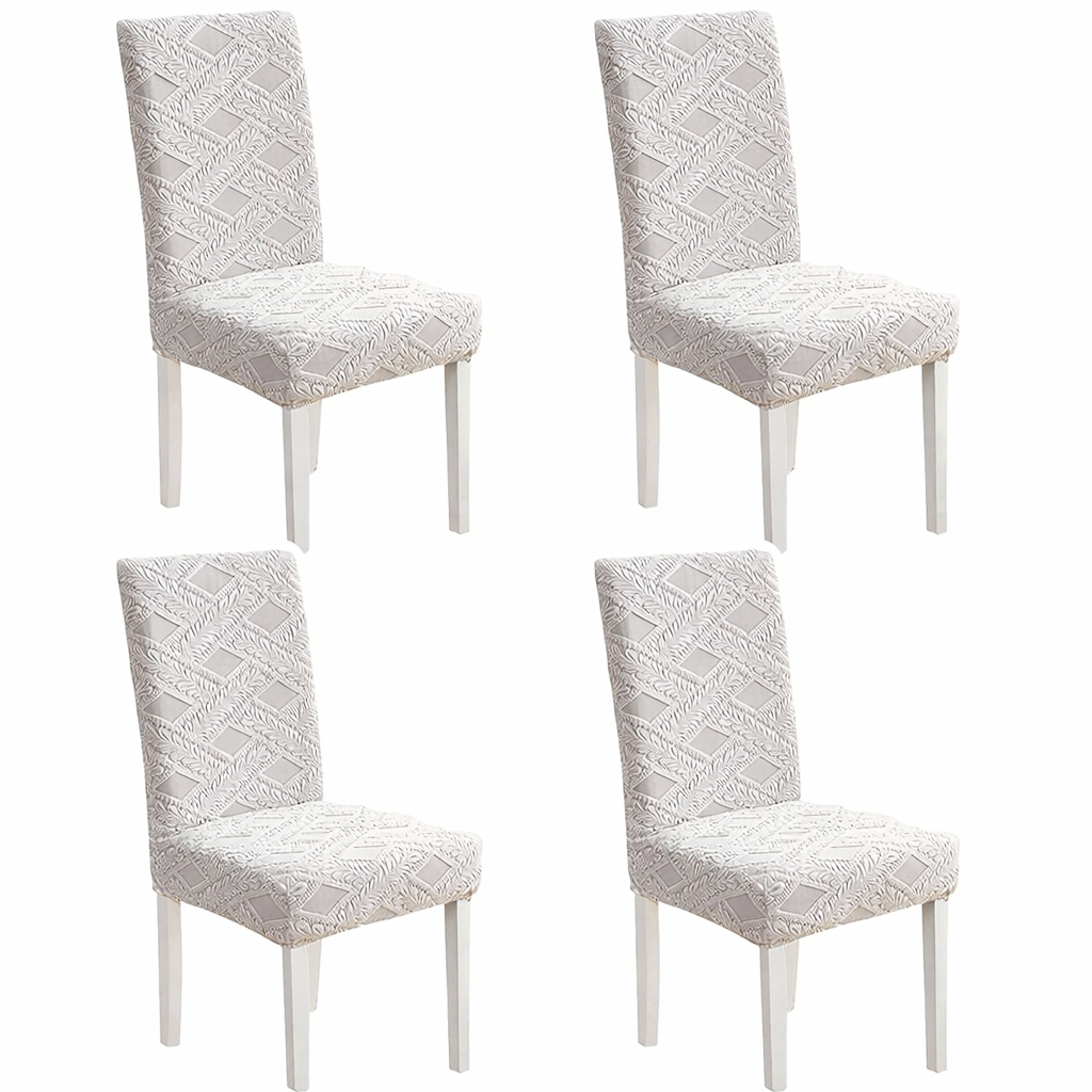 Jacquard Slipcover Chair Seat Cover