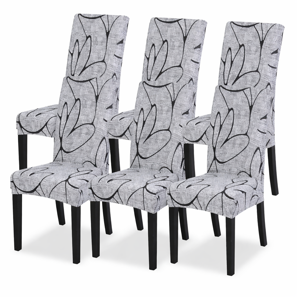 Printed Slipcover Chair Seat Cover
