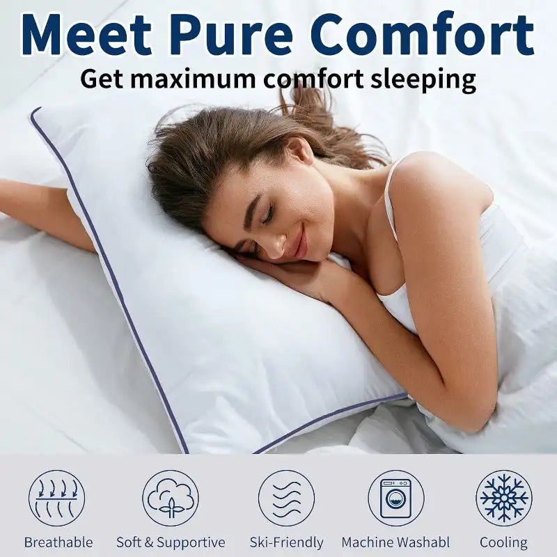 Cooling Luxury Premium Bed Sleeping Pillows