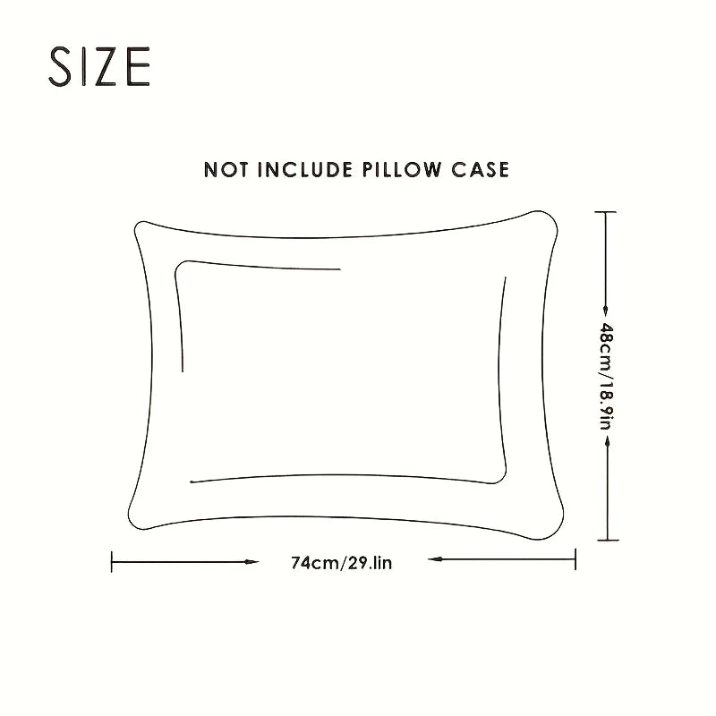 2 Fluffy Bed Sleeping Pillows