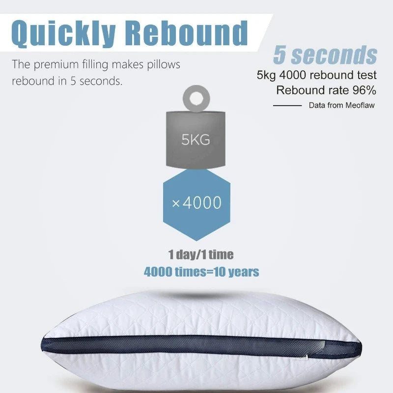 Luxury Bed Sleeping Pillows