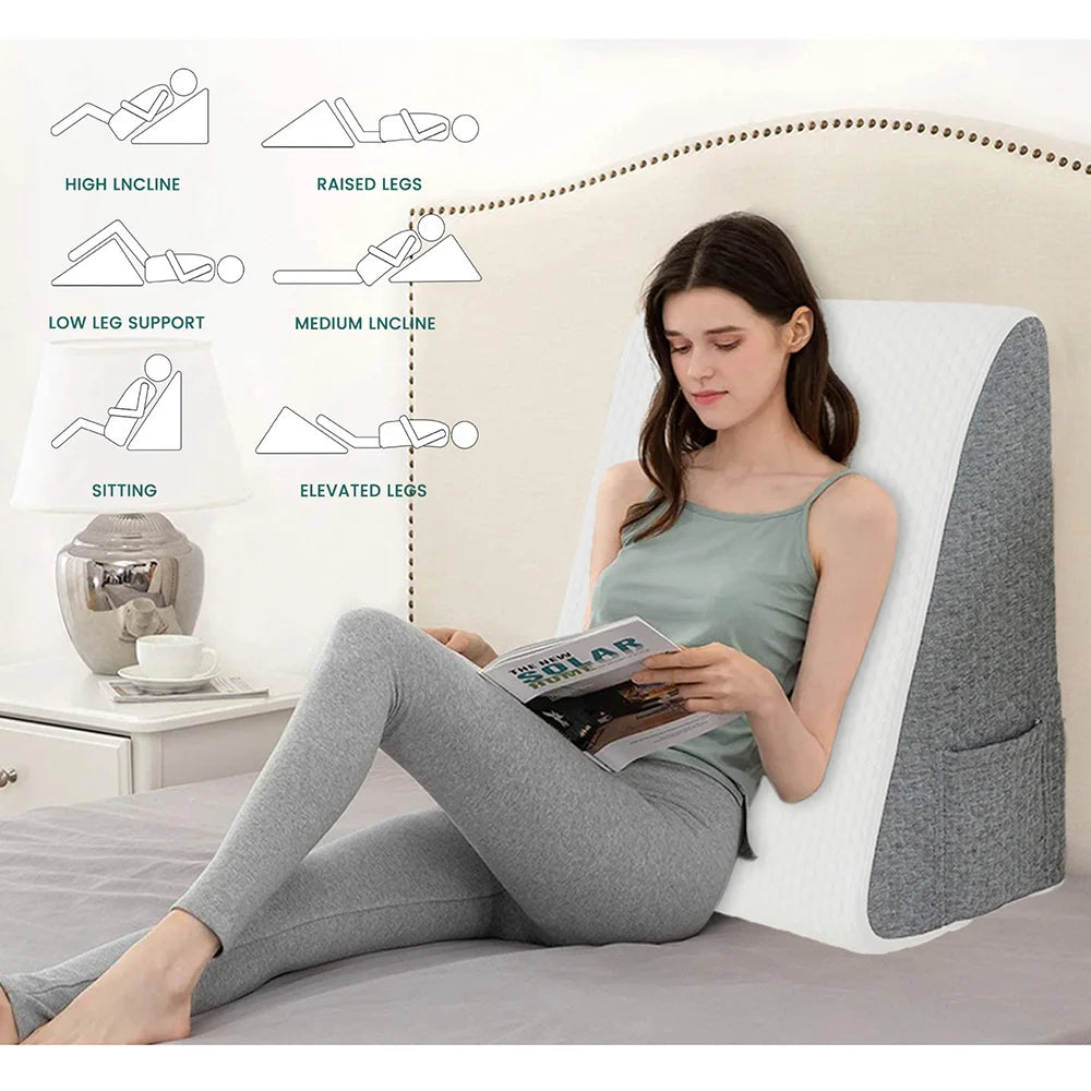 Wedge Support Relaxing Sleeping Bed Pillow